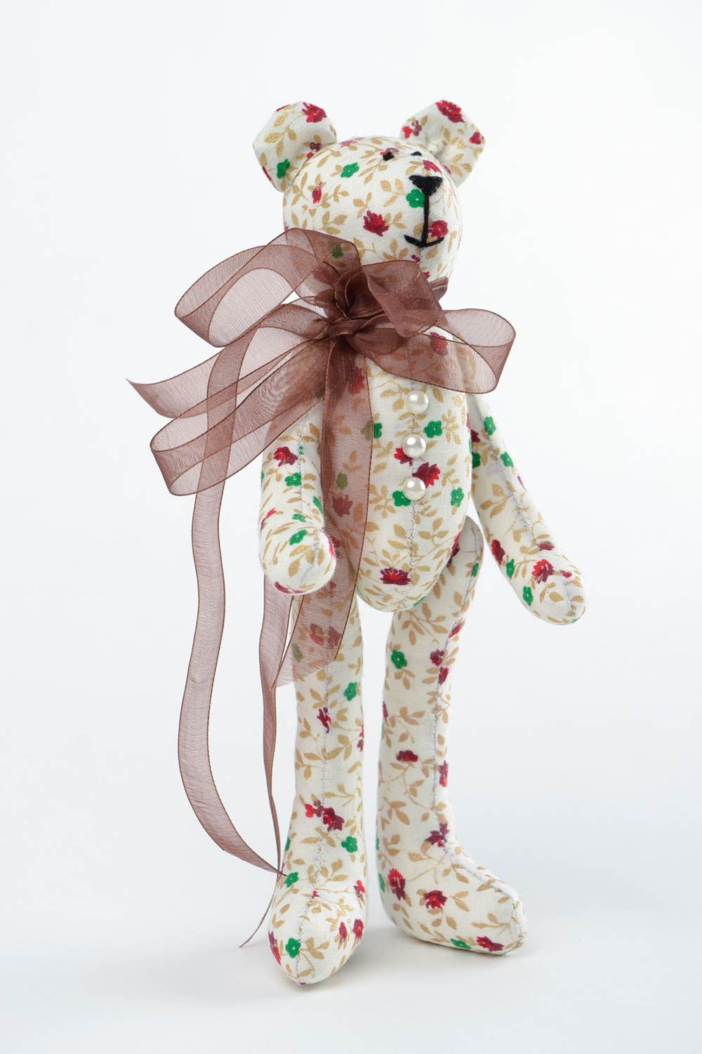 Bear toy soft toy handmade toy gifts for children nursery decor designer toys photo 4