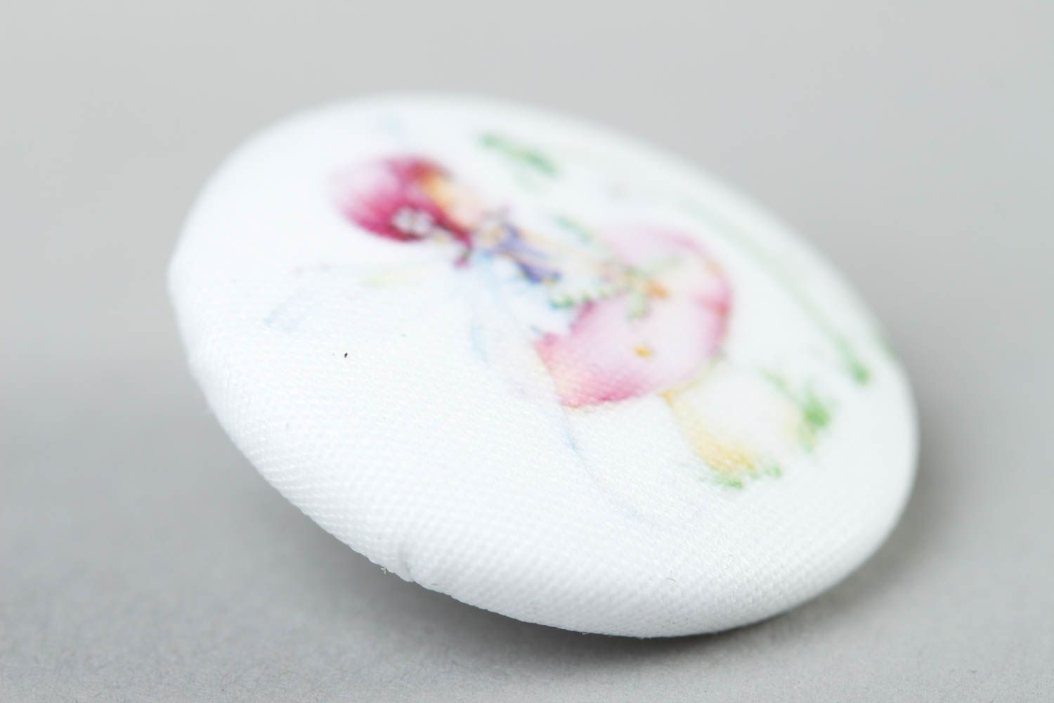 Botón de plástico artesanal accesorio para ropa botón decorativo con hada foto 2