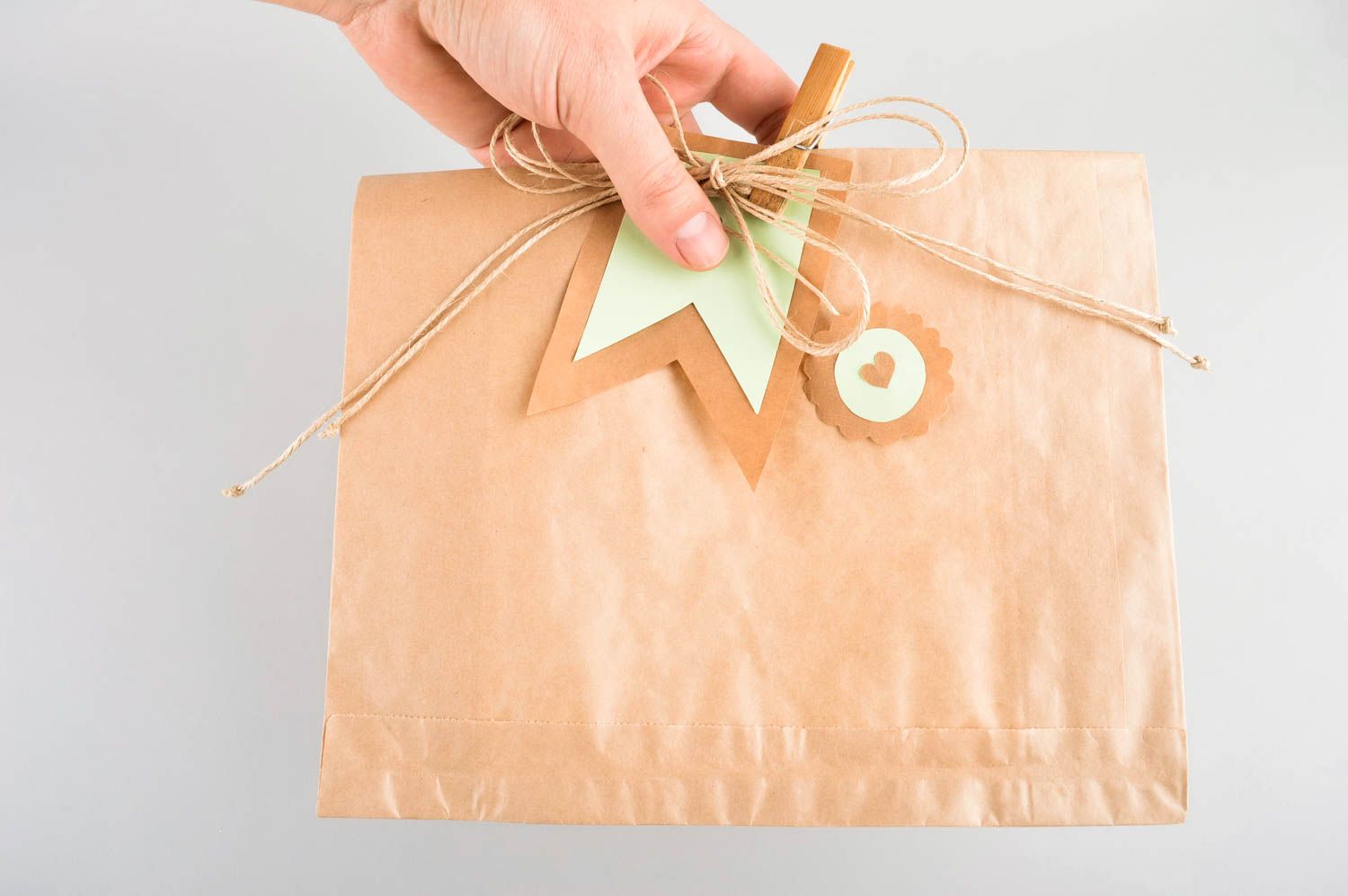 Handmade designer present unusual cute gift bag beautiful lovely accessories photo 5