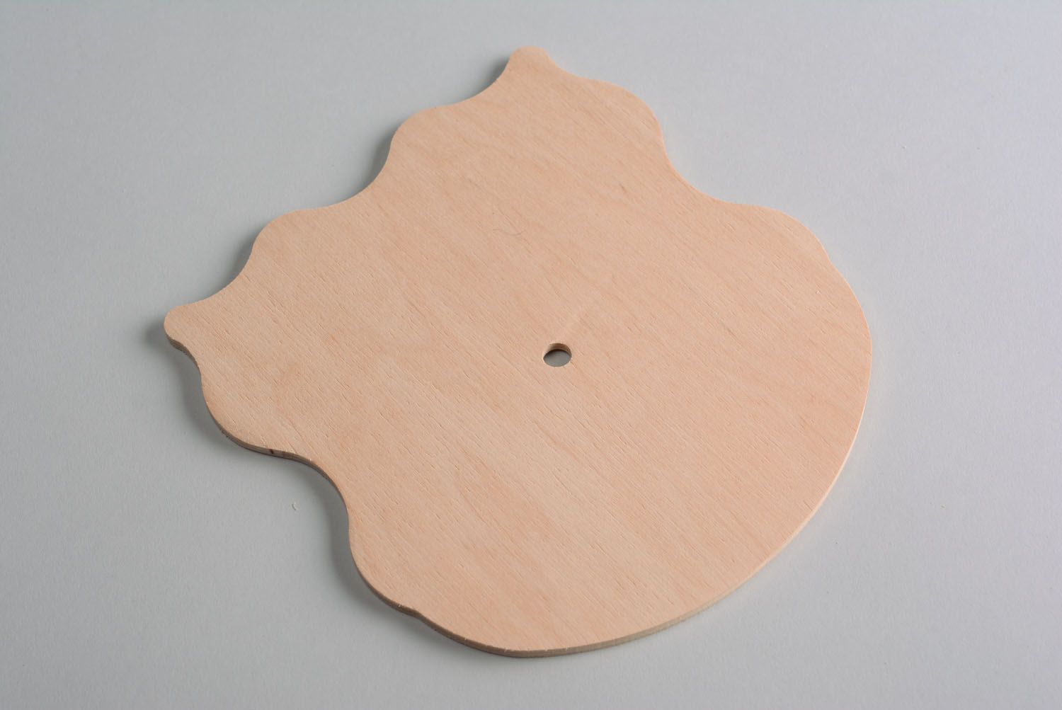 Wooden blank for creative work Clock photo 2