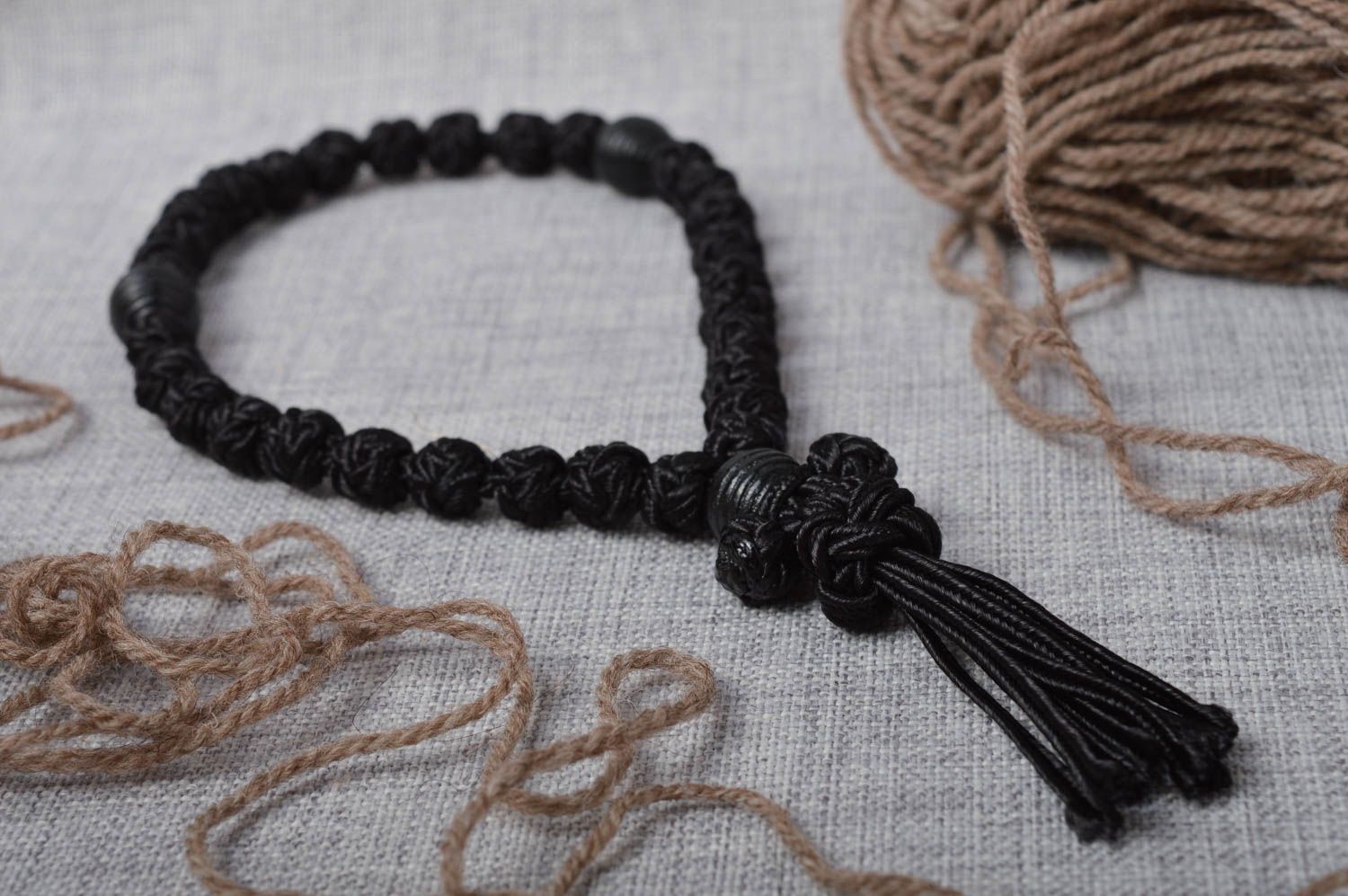 Gebetskette Christen handmade Accessoire für Männer religiöses Geschenk  foto 2