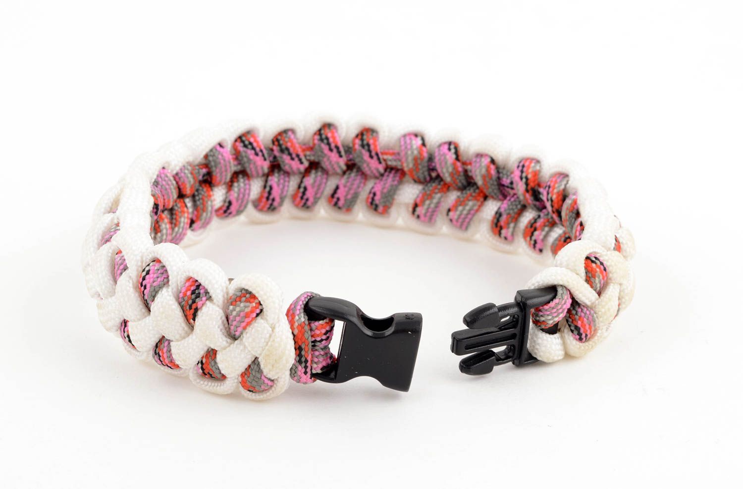 Parachute cord bracelet handmade survival bracelet travel accessories cool gifts photo 3