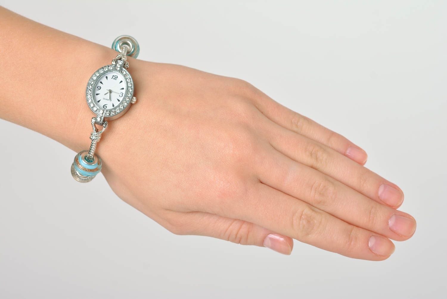 Модные женские часы ручной работы дизайнерские часы красивые наручные часы фото 8