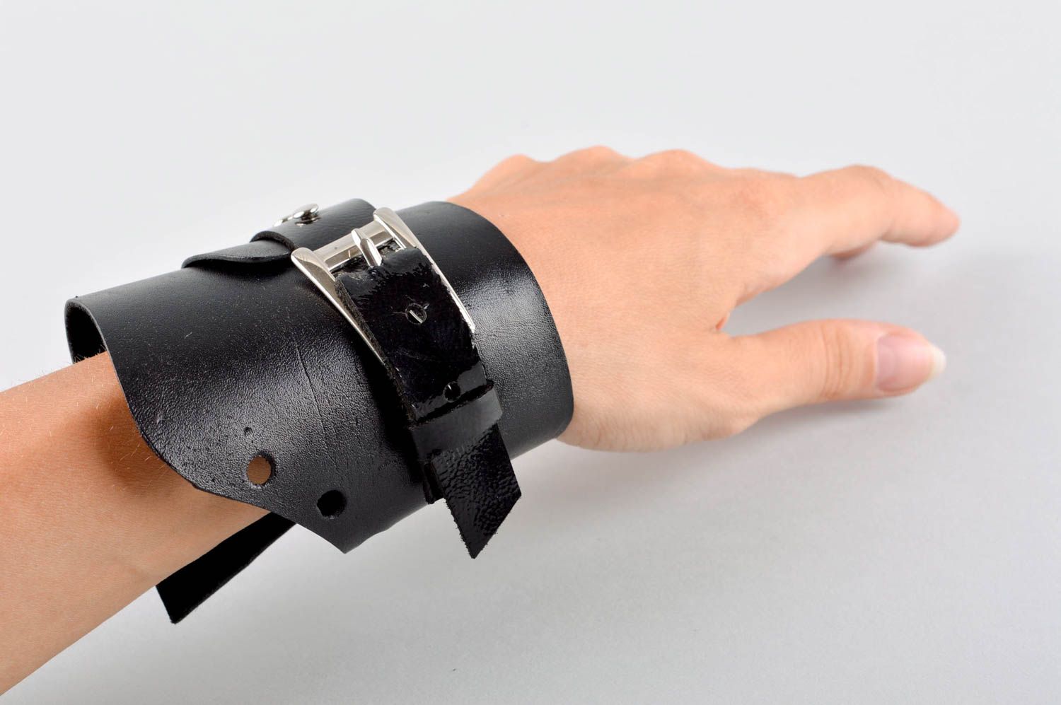 Leder Armband handgeschaffen Modeschmuck Armband modisch Schmuck für Frauen foto 5