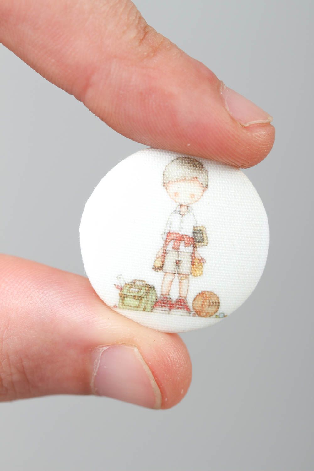 Material para manualidades hecho a mano accesorio para ropa botón infantil foto 5