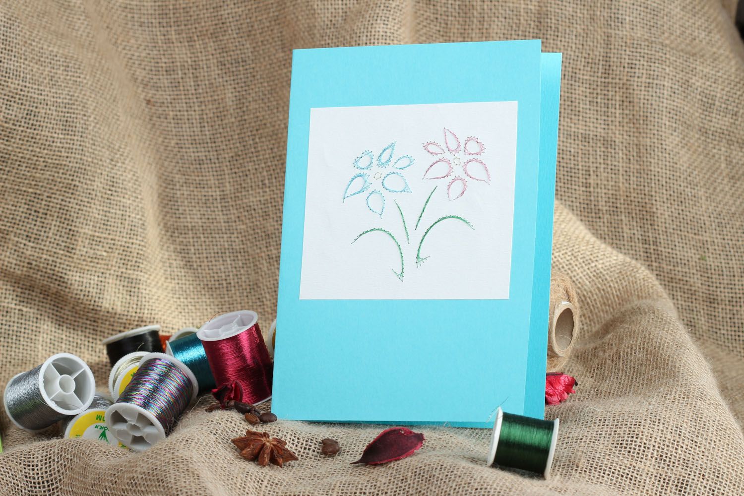 Cartão flores foto 5