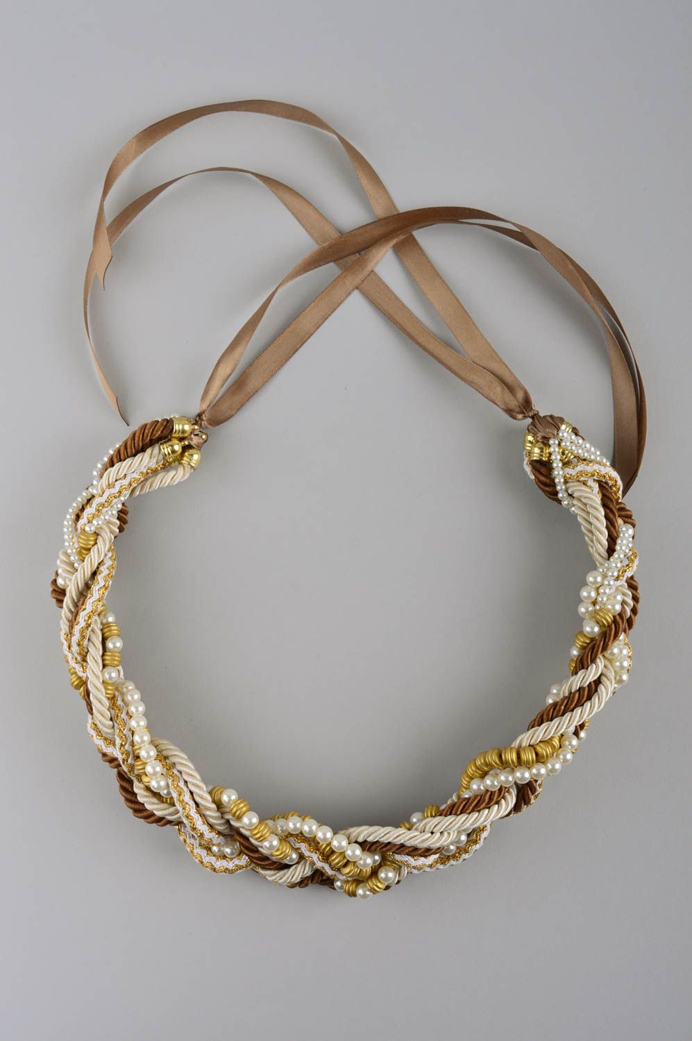 Designer lovely necklace unusual accessory for girls handmade stylish jewelry photo 5