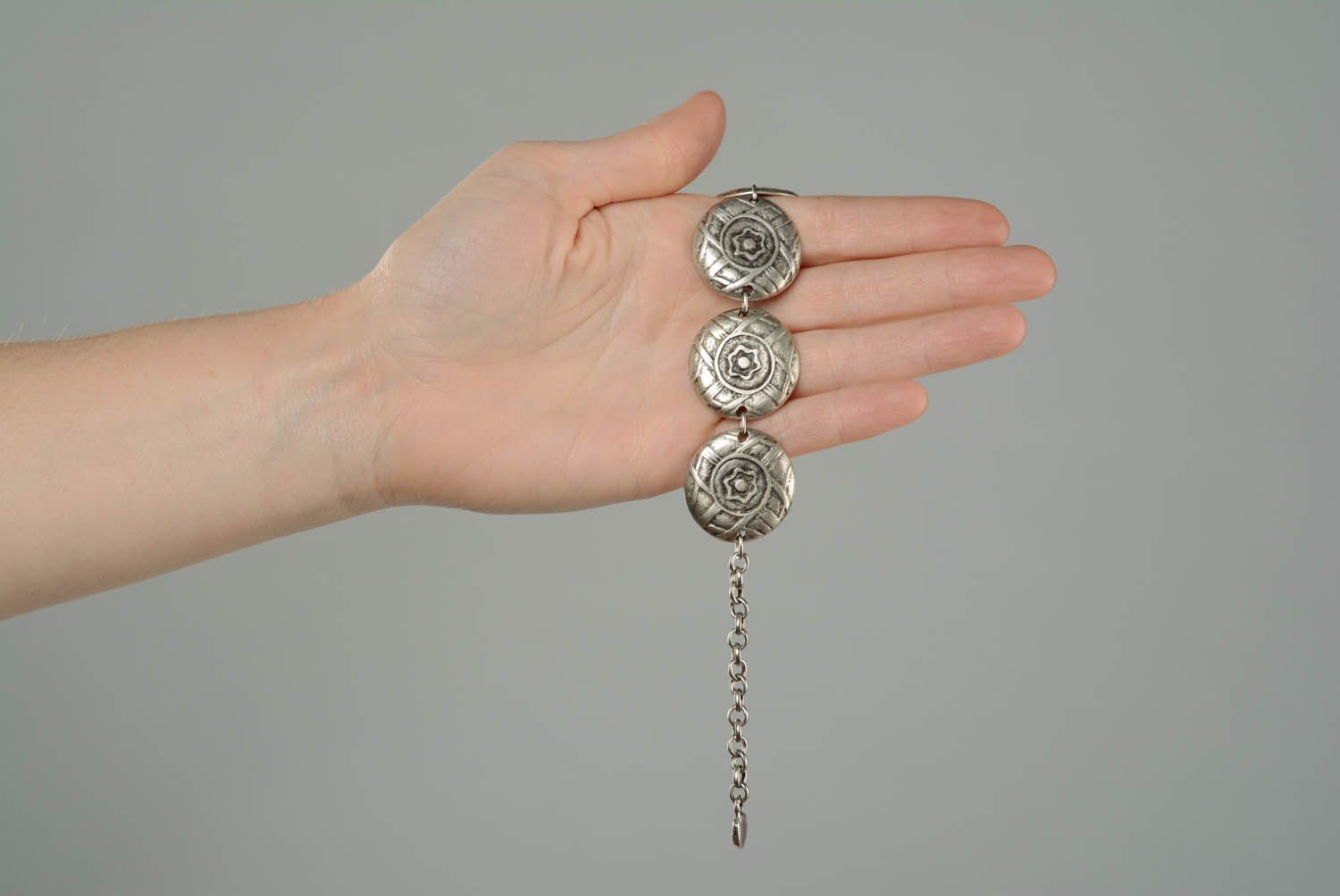 Bracelete de metal acessórios femininos de metal Sol-chuva foto 3