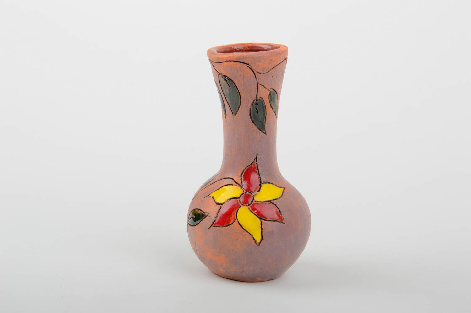 Keramik Handarbeit Designer Vase Haus Dekoration ausgefallenes Geschenk schön foto 3