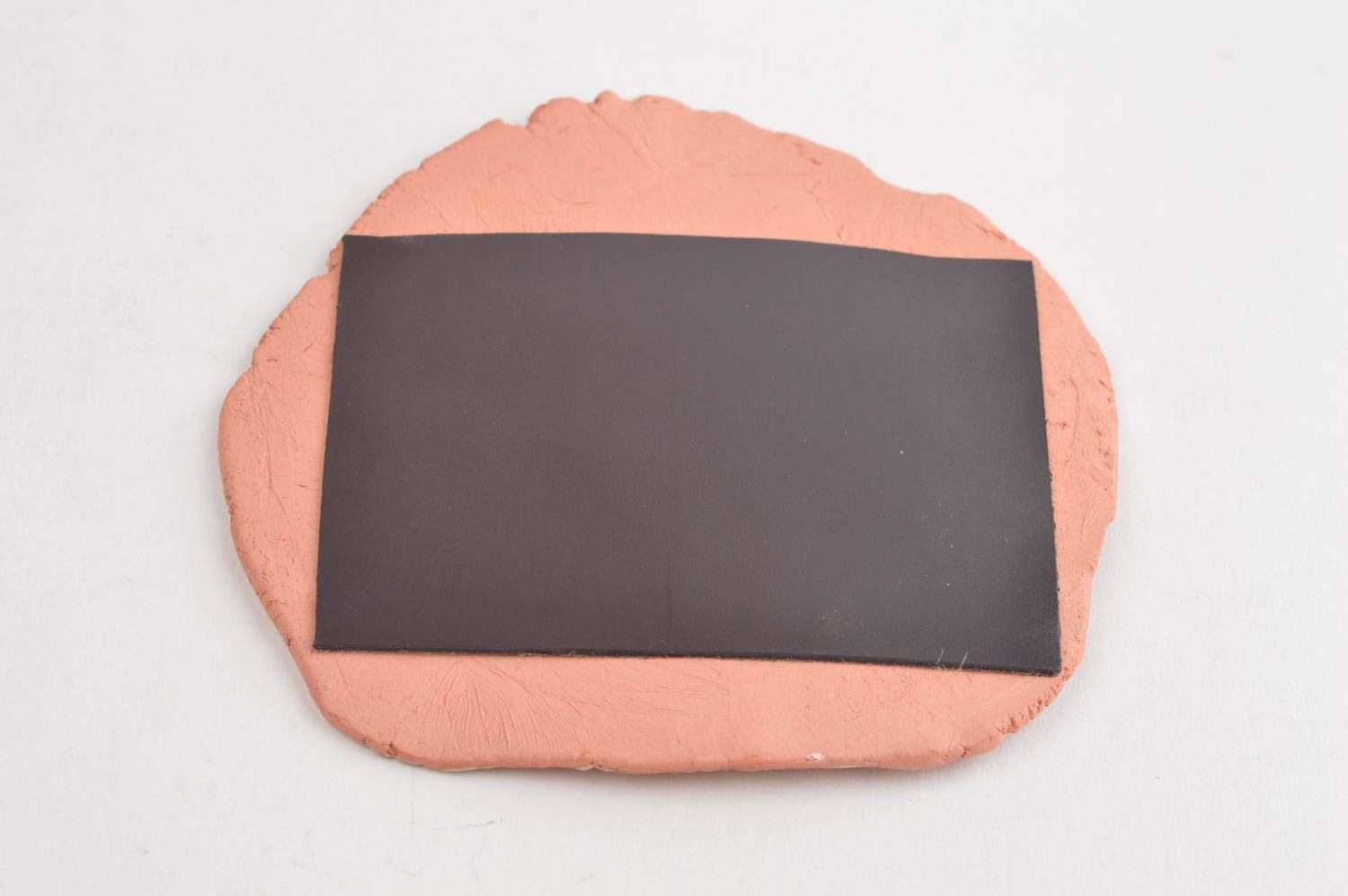Aimant céramique fait main Magnet frigo peint à l'acrylique Décoration frigo photo 4