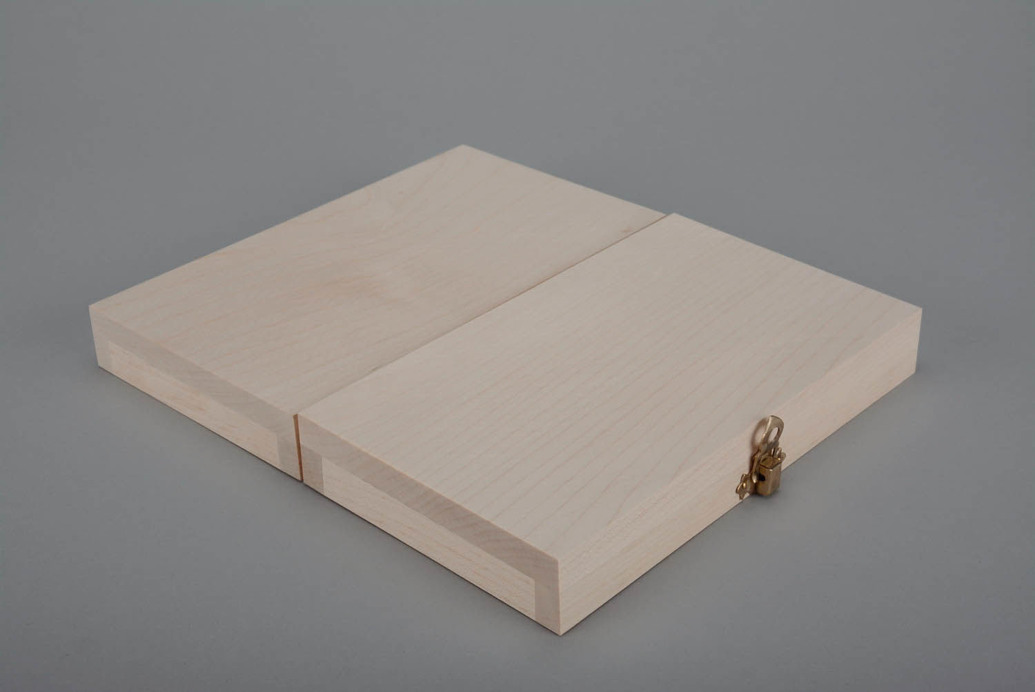 Wooden blank box for money photo 5