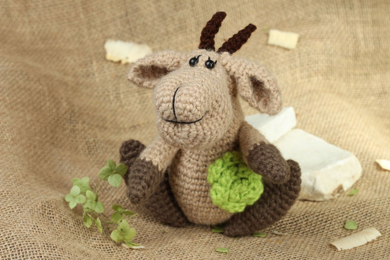 Crochet soft toy Goat photo 5