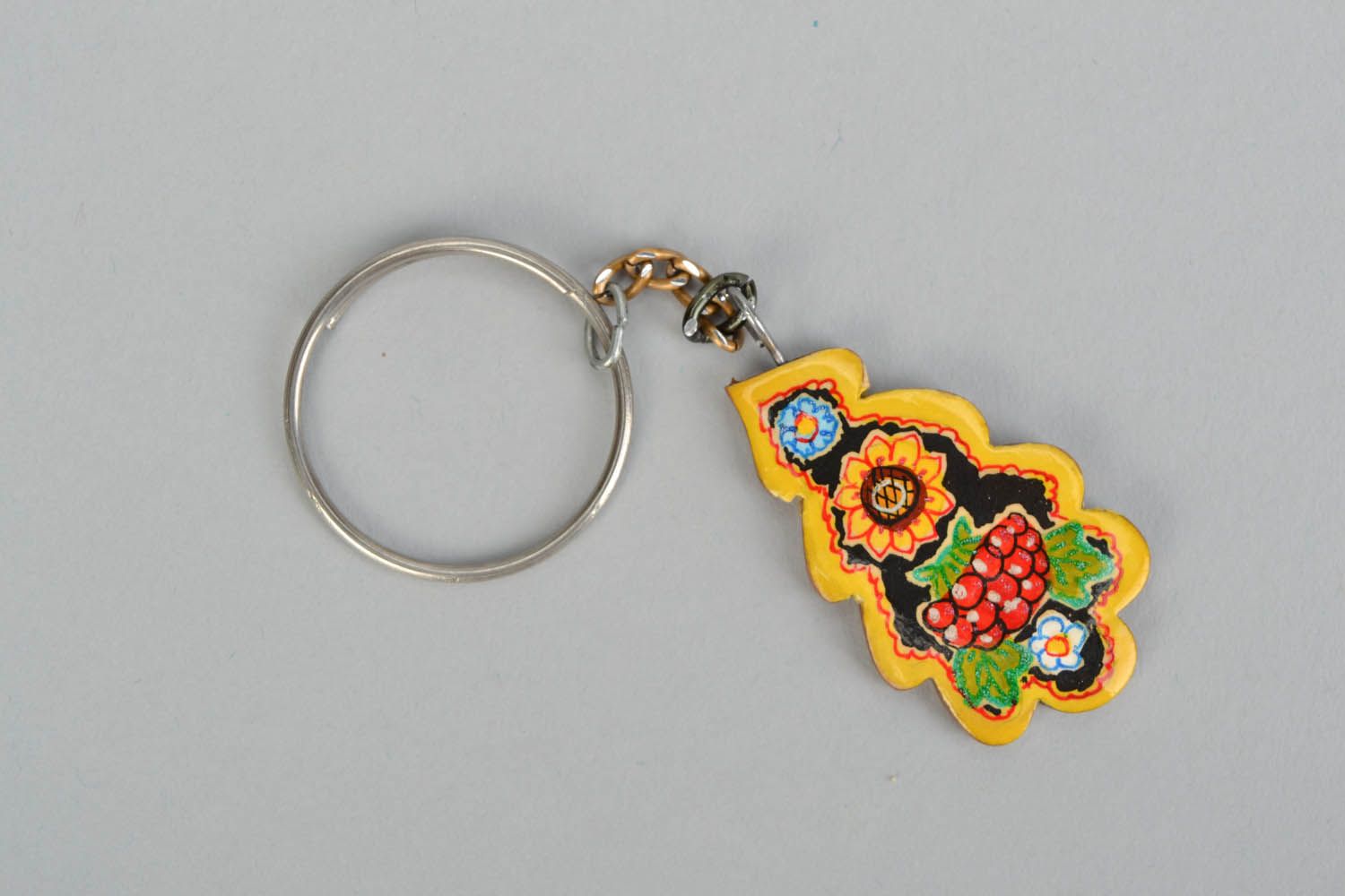 Key chain with painting photo 3