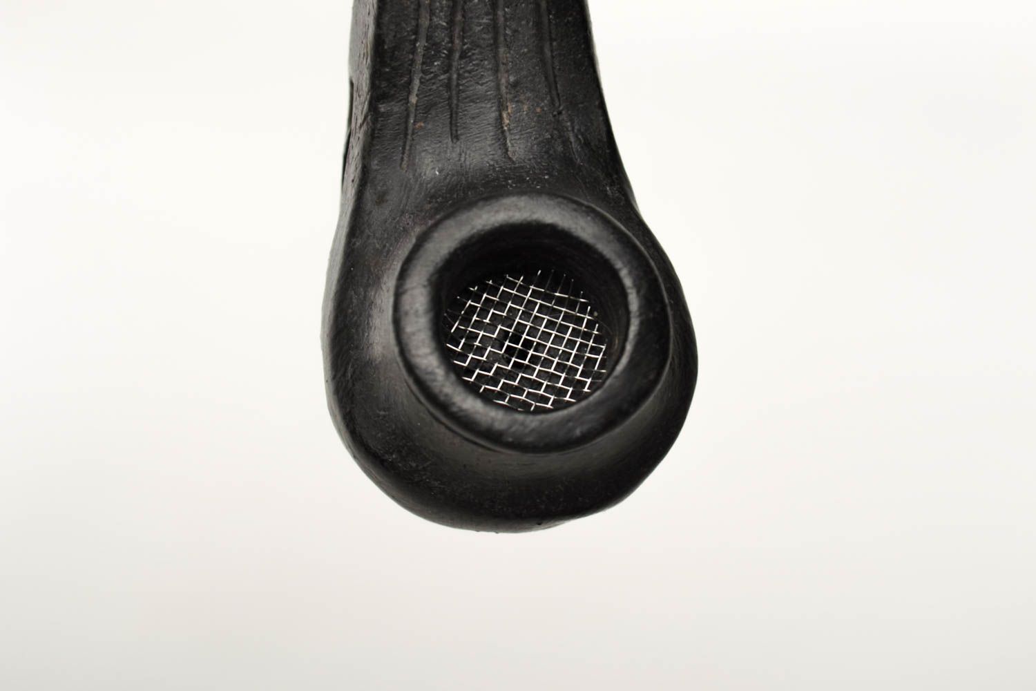 Керамическая курительная трубка handmade трубка для курения трубка курительная фото 3