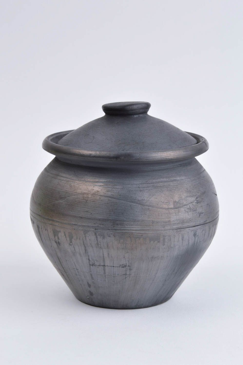 Handmade ceramic pot pottery works kitchen supplies ceramic cookware ideas photo 2