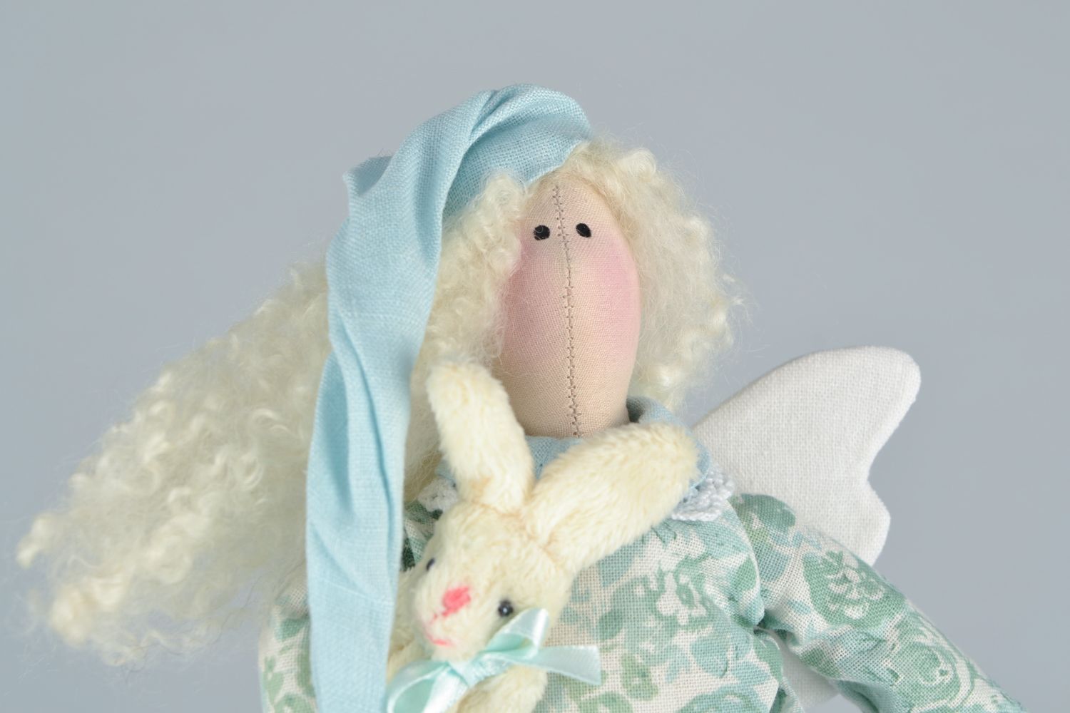 Fabric soft toy Angel with Pillow photo 3