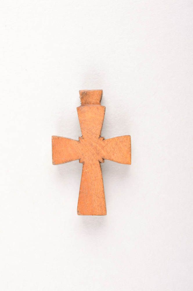 Православный крест ручной работы крест без распятия стильная подвеска на шею фото 3