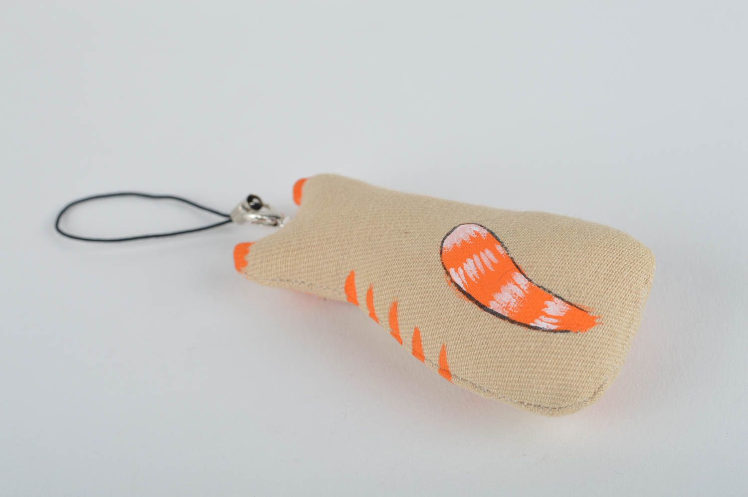 Stylish handmade soft toy keychain phone charm design fashion accessories photo 4