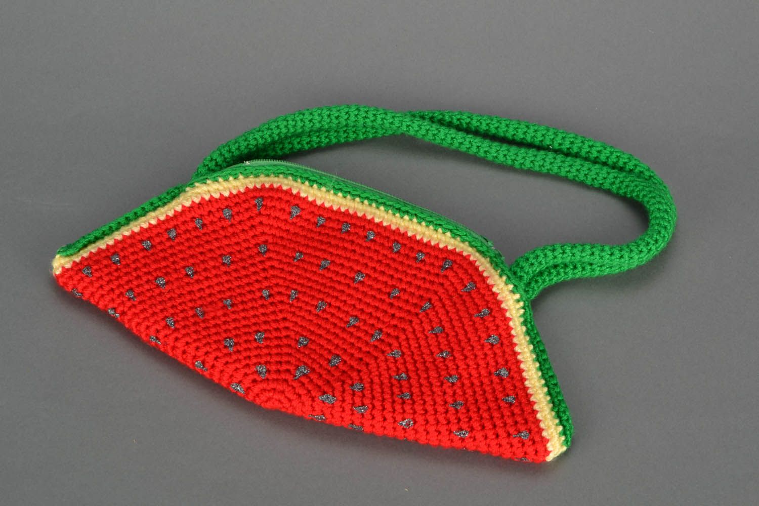 Crochet purse Watermelon photo 2