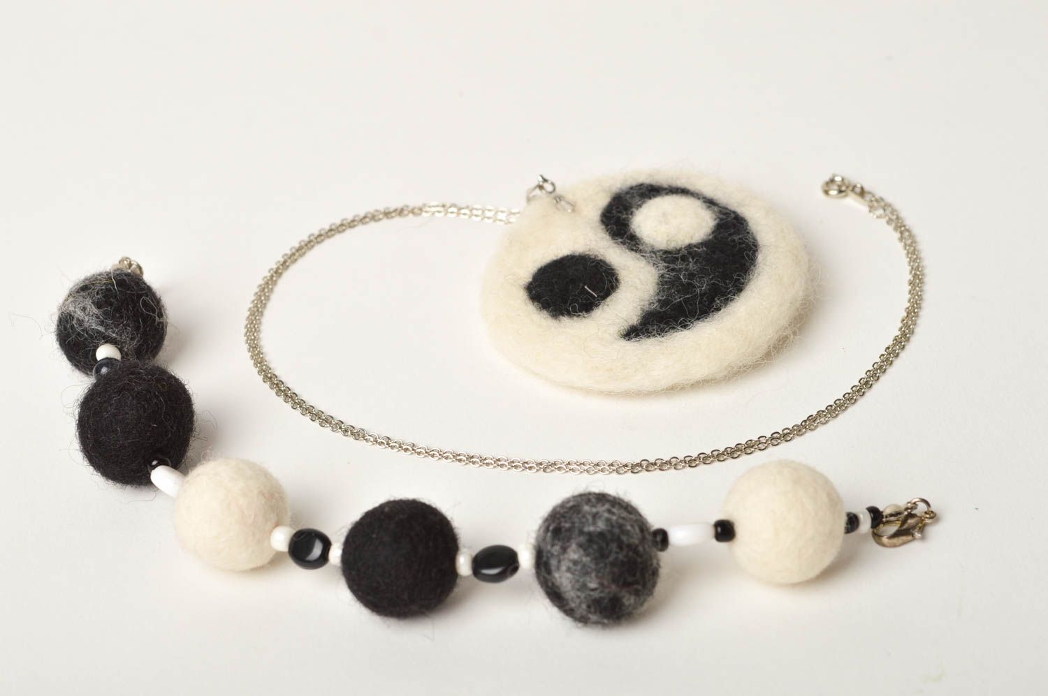 Handmade pendant designer accessories handmade bracelet gift ideas 2 items photo 2