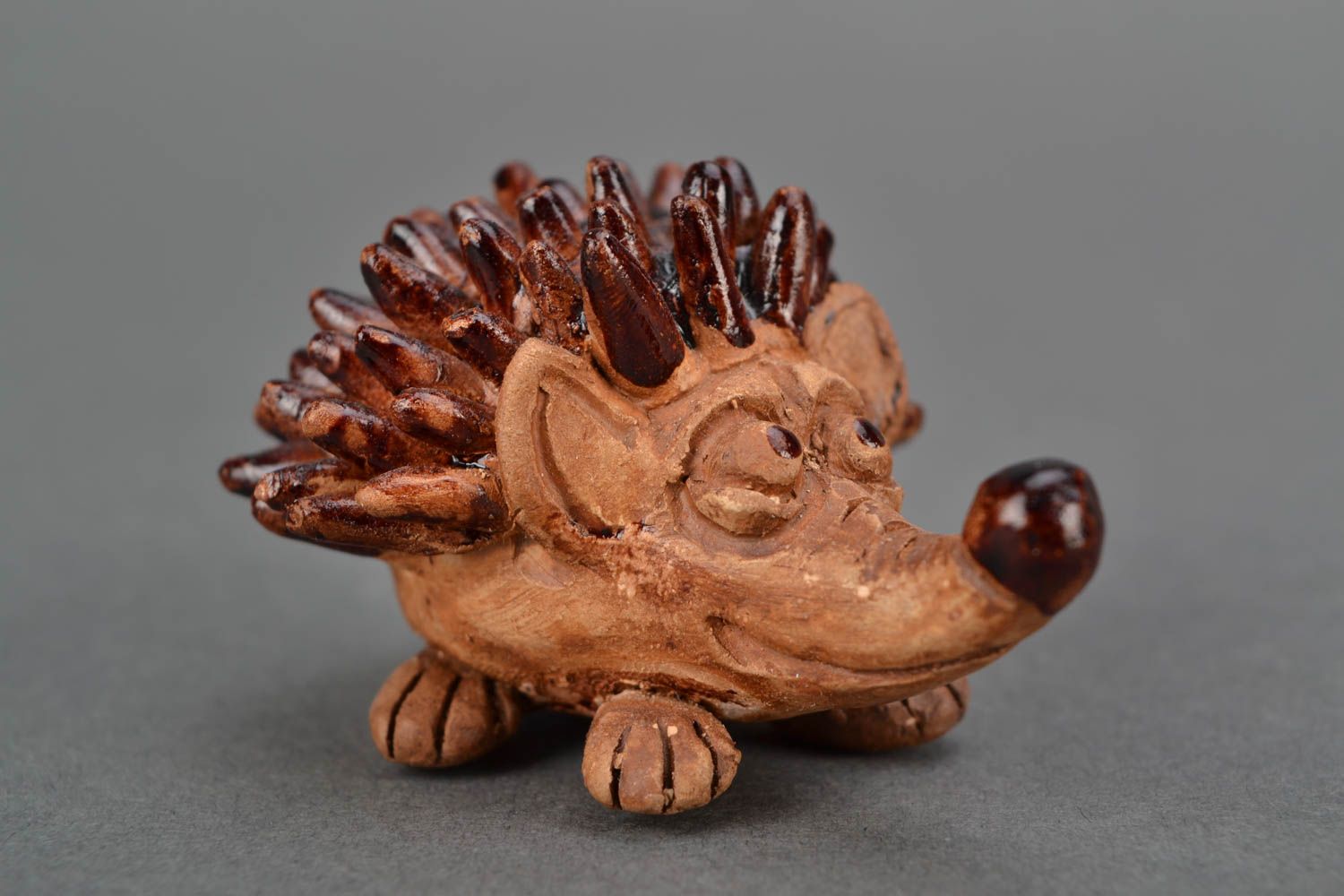 Ceramic figurine Hedgehog photo 1