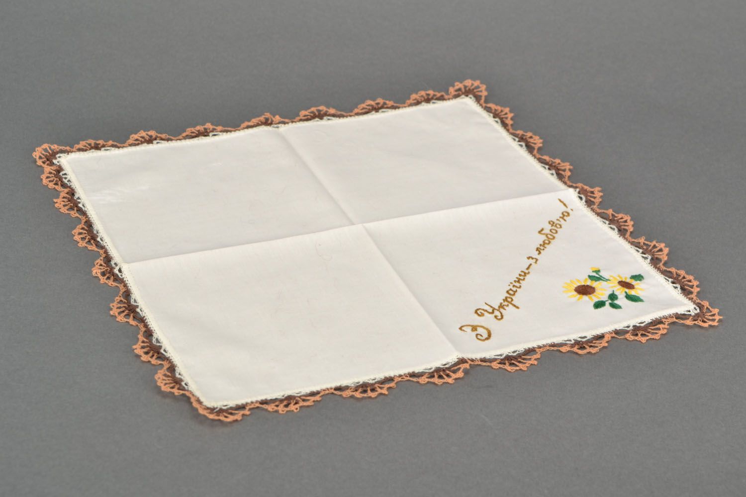 Handkerchief with embroidery photo 2