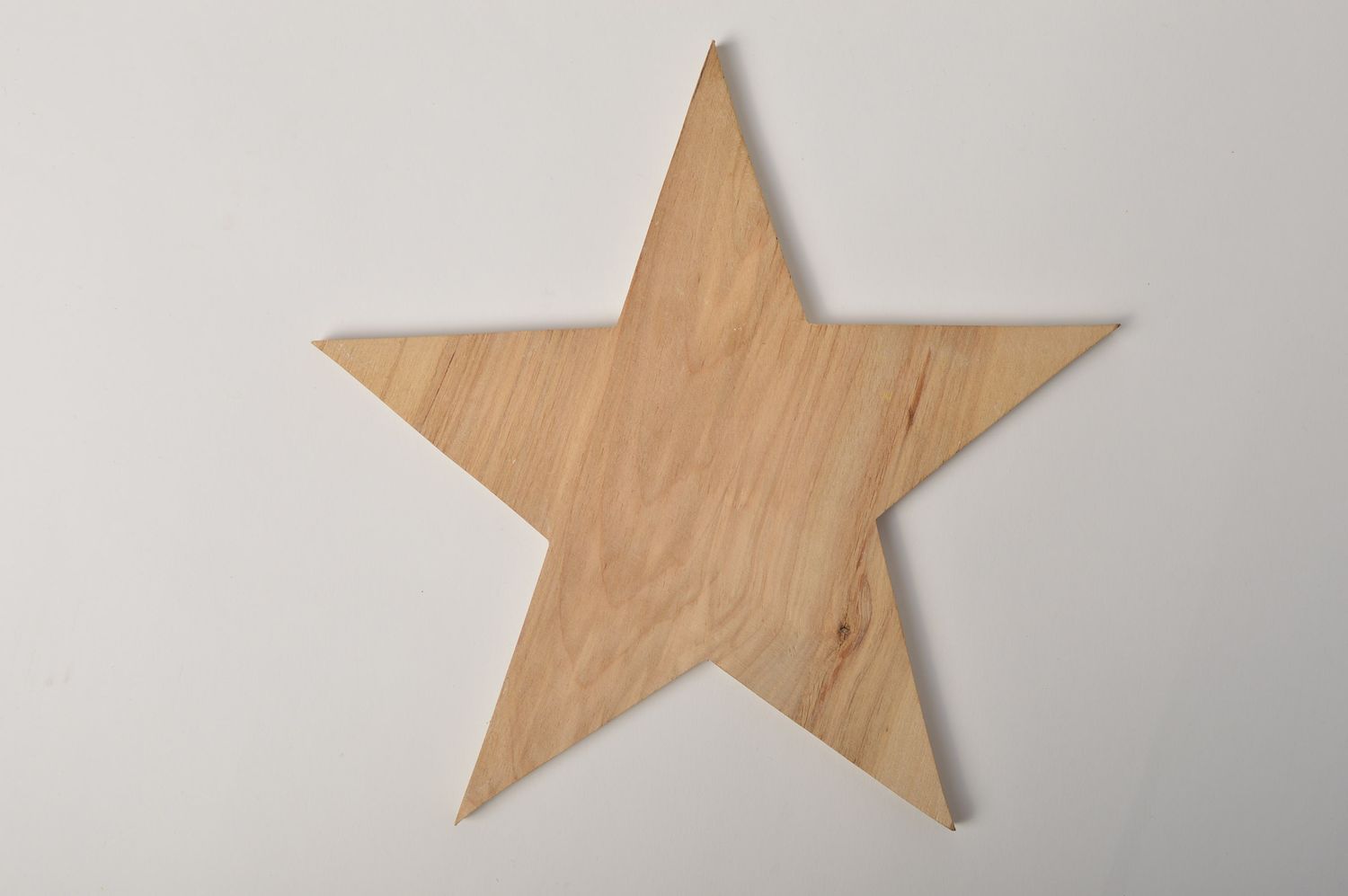 Blank for creativity wooden star for decoupage home decor decorative use only photo 3