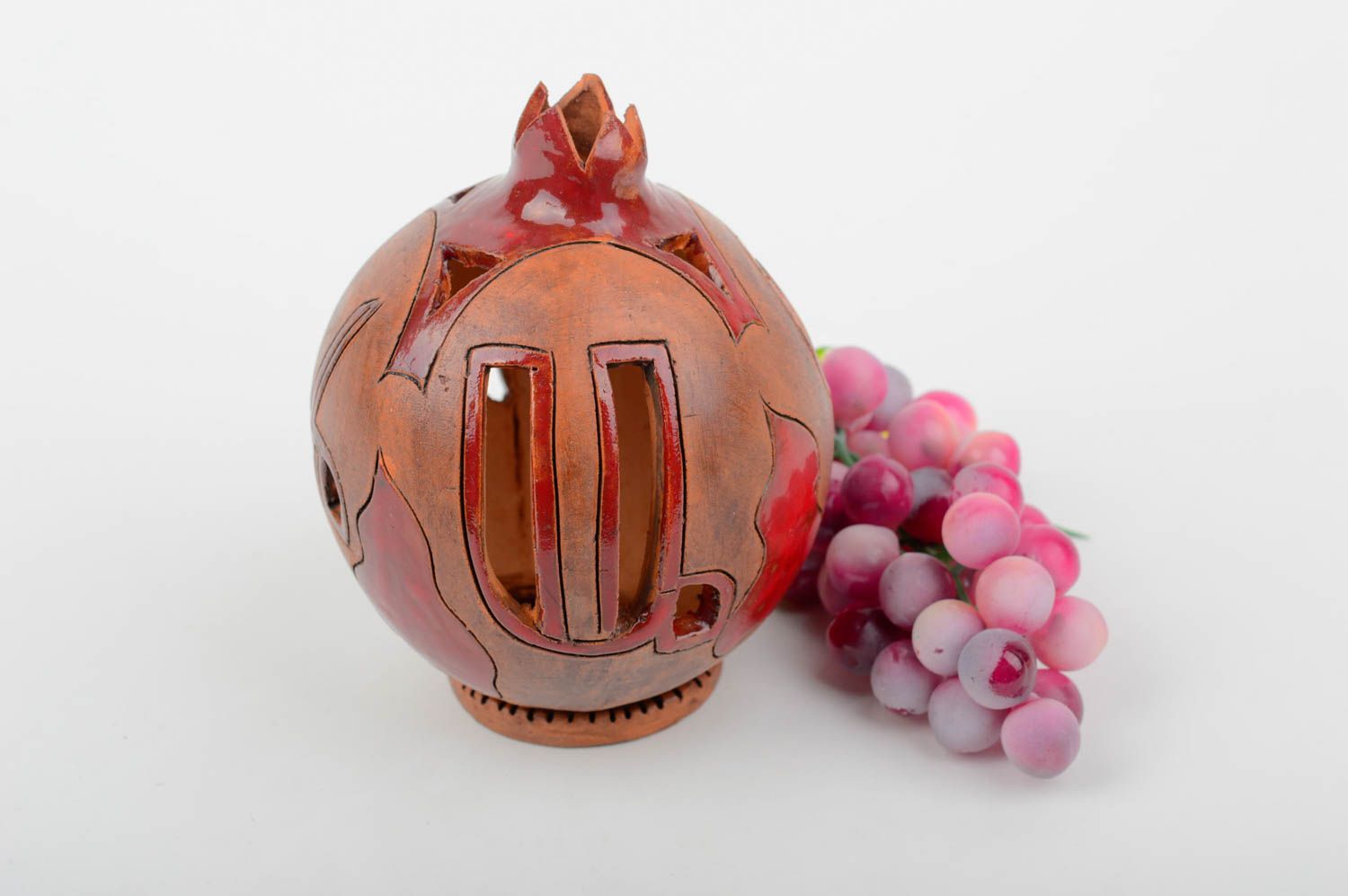 Handgemachte Keramik Teelicht Kerzenhalter Kerzenständer aus Ton Keramik Deko foto 1