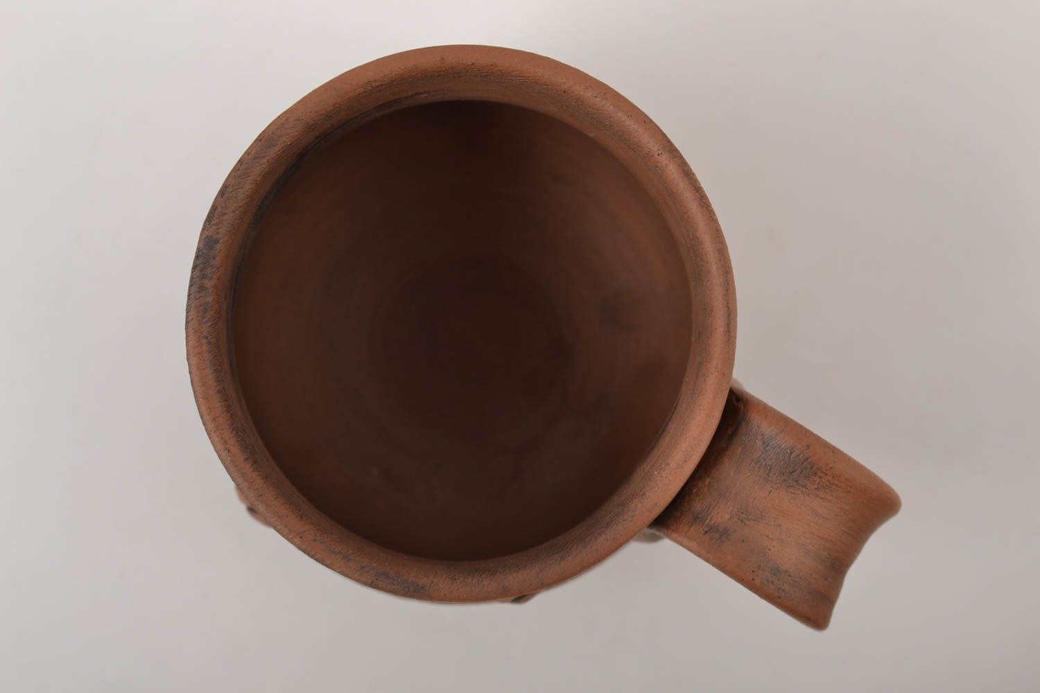Handgemachte Keramik Tasse für Kaffee Keramik Becher Geschirr aus Ton 100 ml foto 5