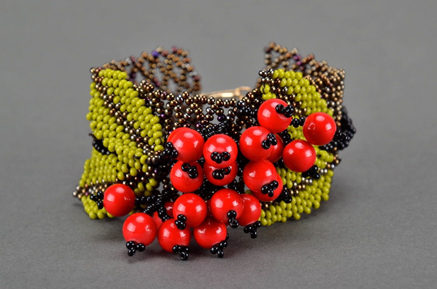 Parure collier bracelet Bijoux faits main ethniques perles rocaille Cadeau femme photo 2
