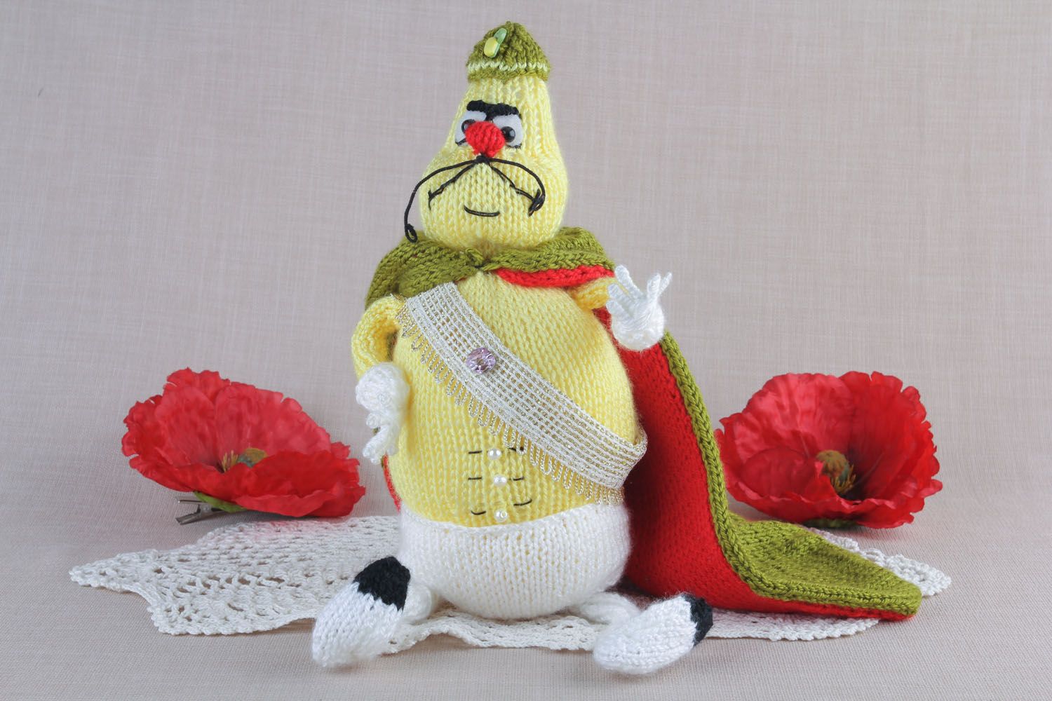 Crochet toy Fat Gentleman photo 1