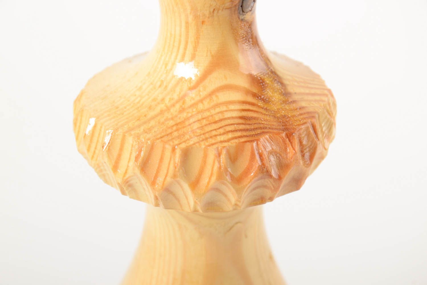 Handmade Deko Kerzenständer schöner Kerzenhalter Holz Dekoration Geschenk Idee foto 5