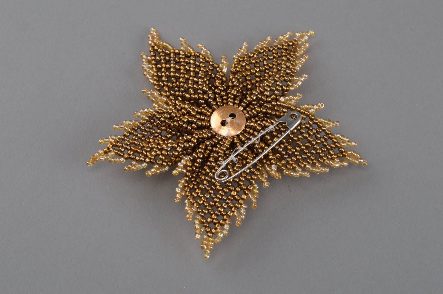 Handmade accessory beaded brooch fashion jewelry best gift ideas for women photo 4