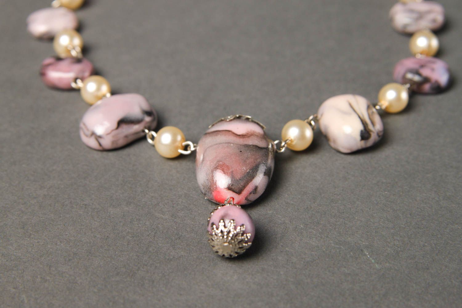 Unusual handmade plastic necklace bracelet designs cool jewelry set ideas photo 3