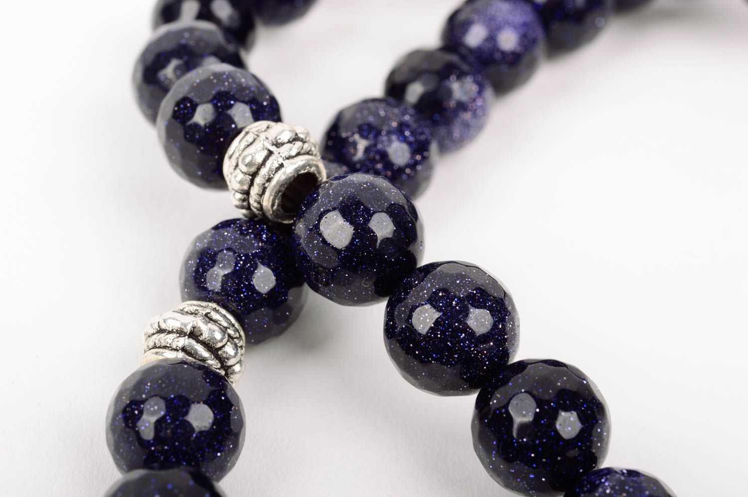 Handmade unusual rosary beads stylish religious attribute cute prayer beads photo 4