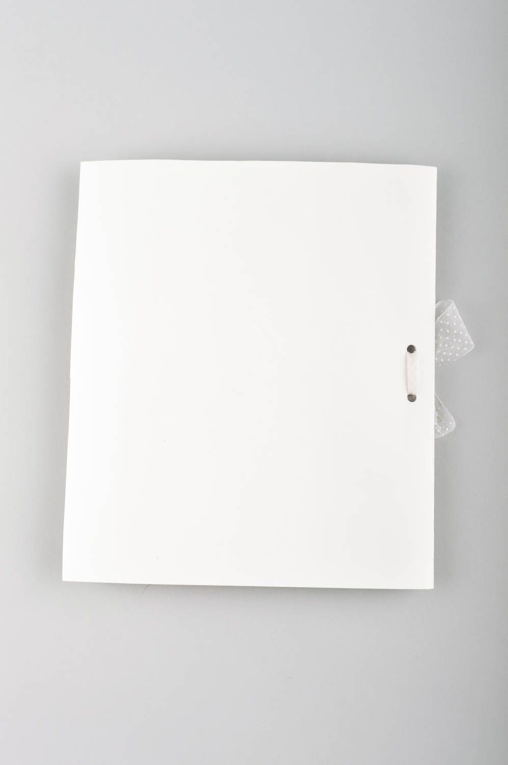 Конверт ручной работы конверт для приглашений конверт из бумаги синий с бантом фото 2