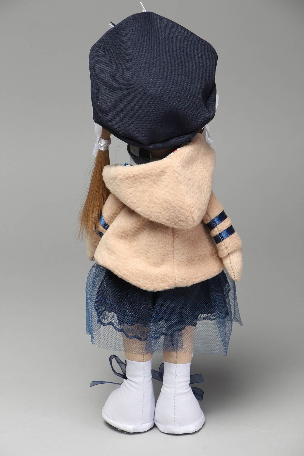 Designer doll made of natural materials Girl Sailor photo 2