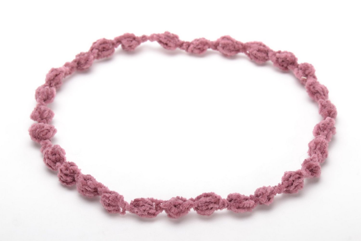 Textile necklace-bracelet photo 3