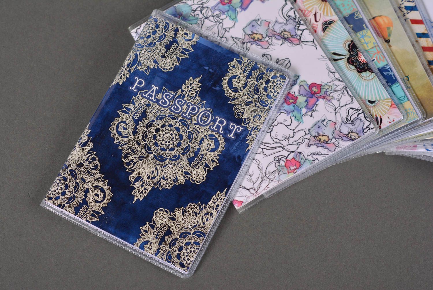 Stylish handmade passport cover fashion accessories passport holder design photo 1