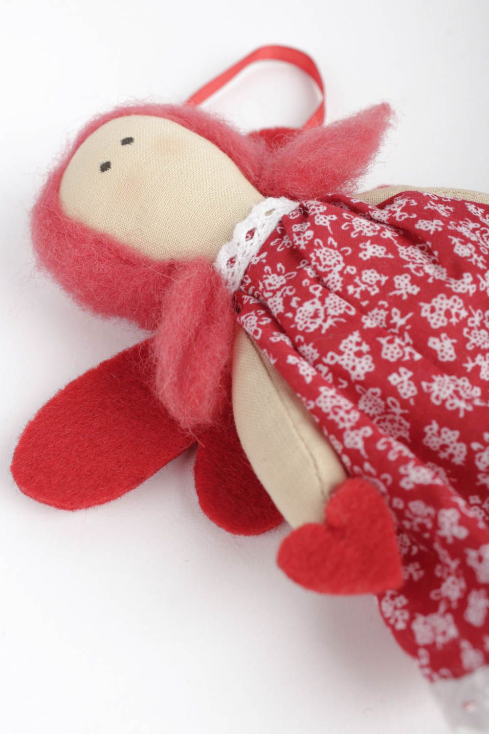 Handmade soft doll stuffed toy wall hanging home decor kid toys gifts for kids photo 5