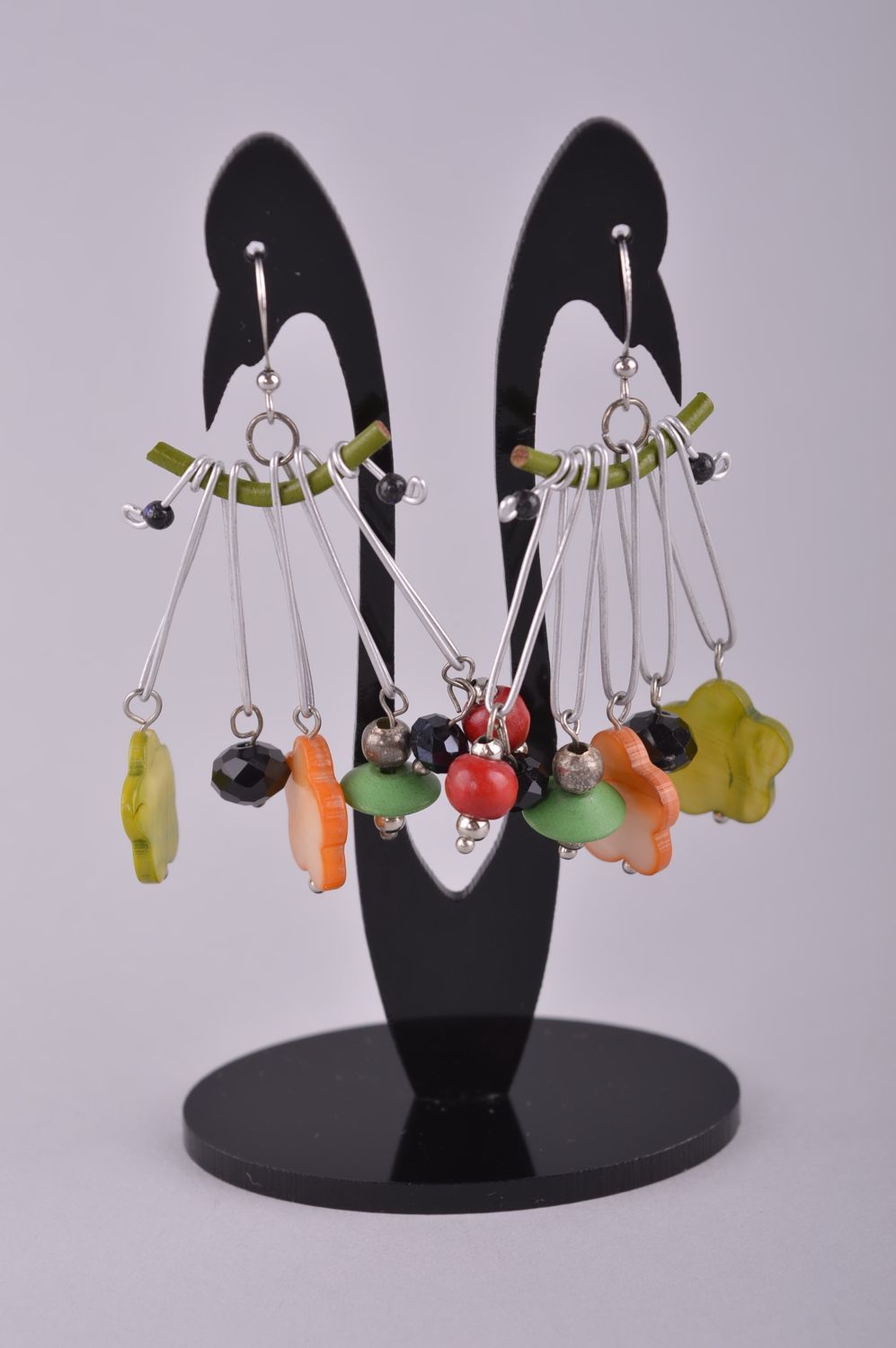 Homemade jewelry dangling earrings fashion earrings best gifts for women photo 2
