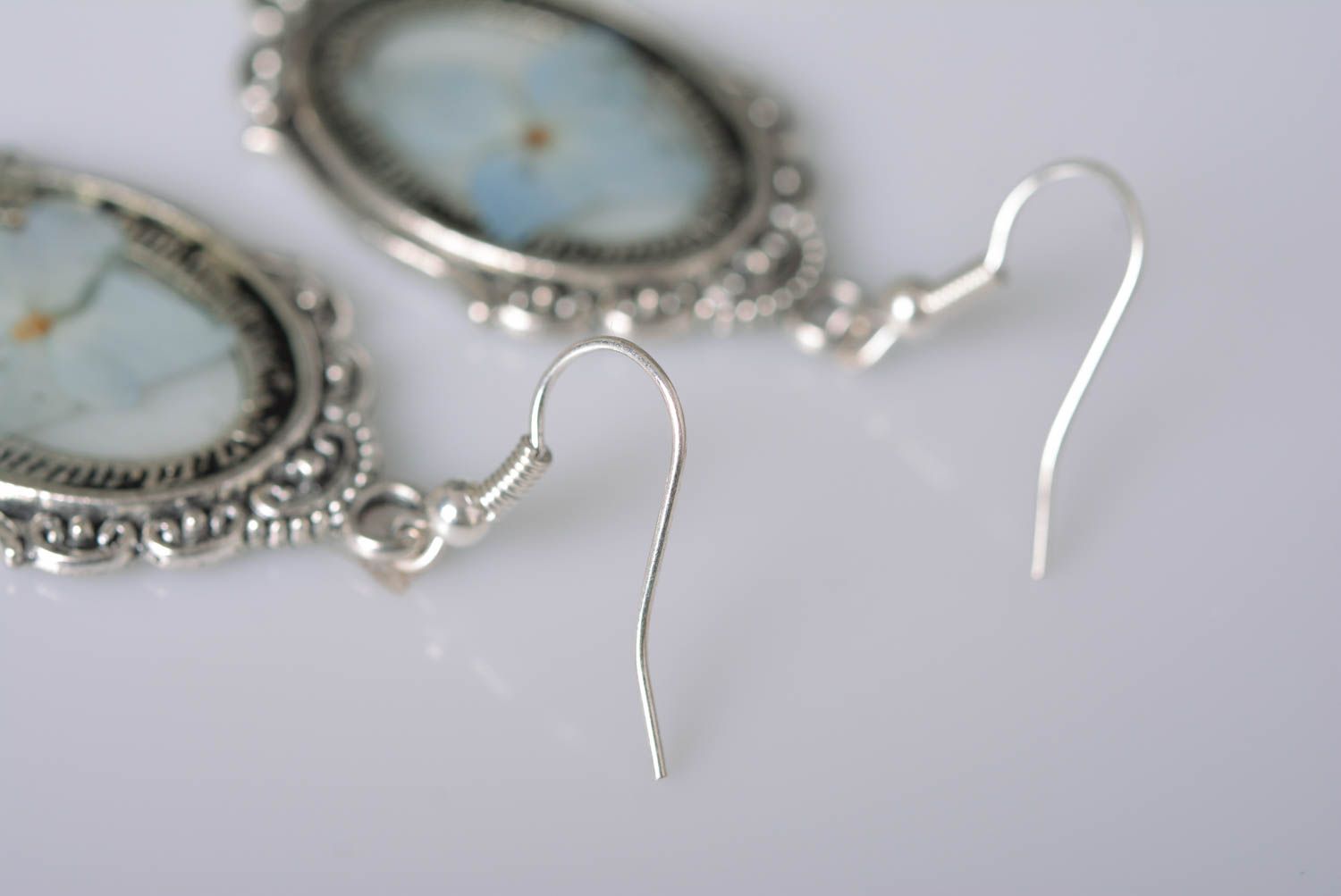 Handmade accessories fashion earrings metal earrings gifts for women epoxy items photo 3