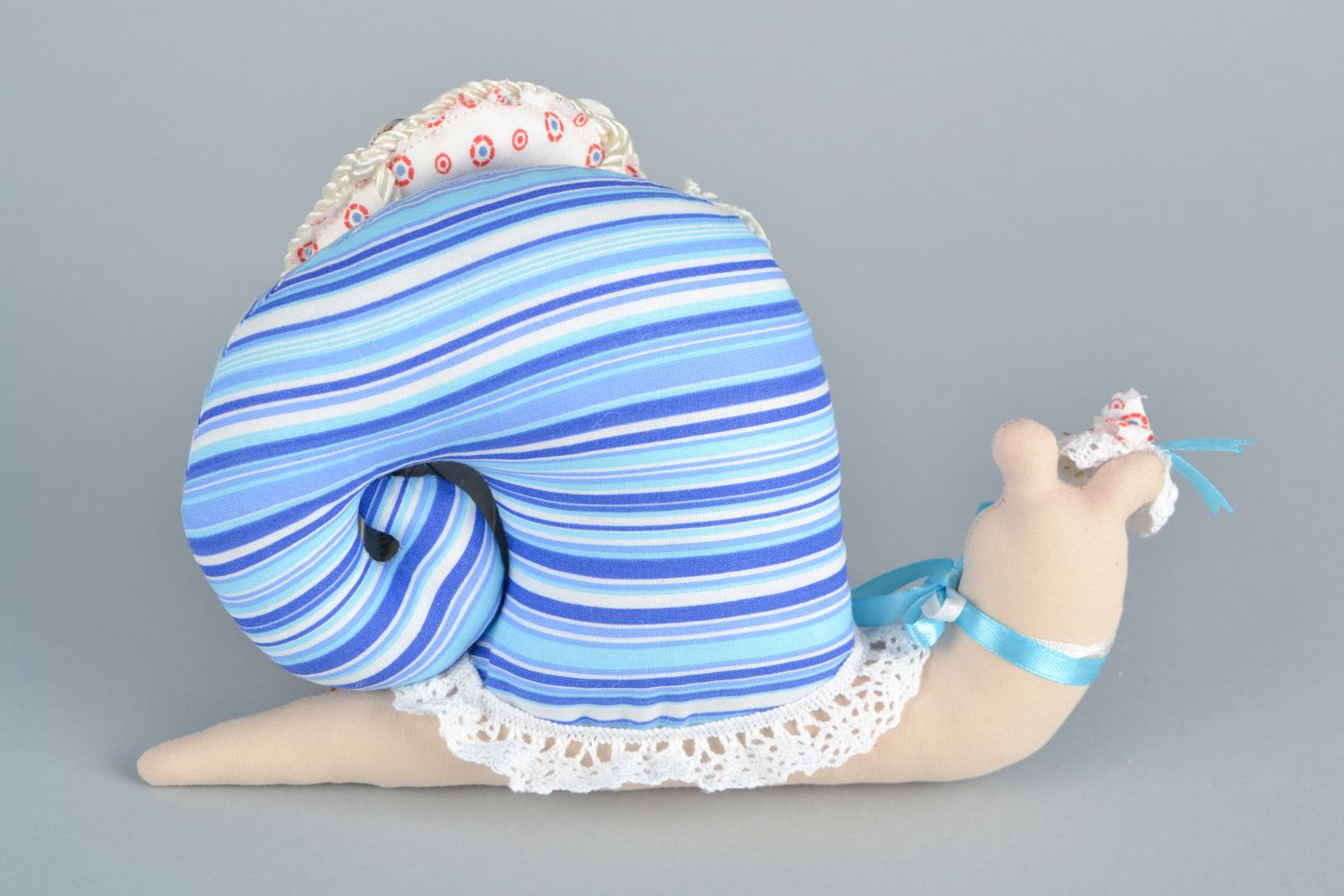 Fabric toy Snail with Life Ring photo 5