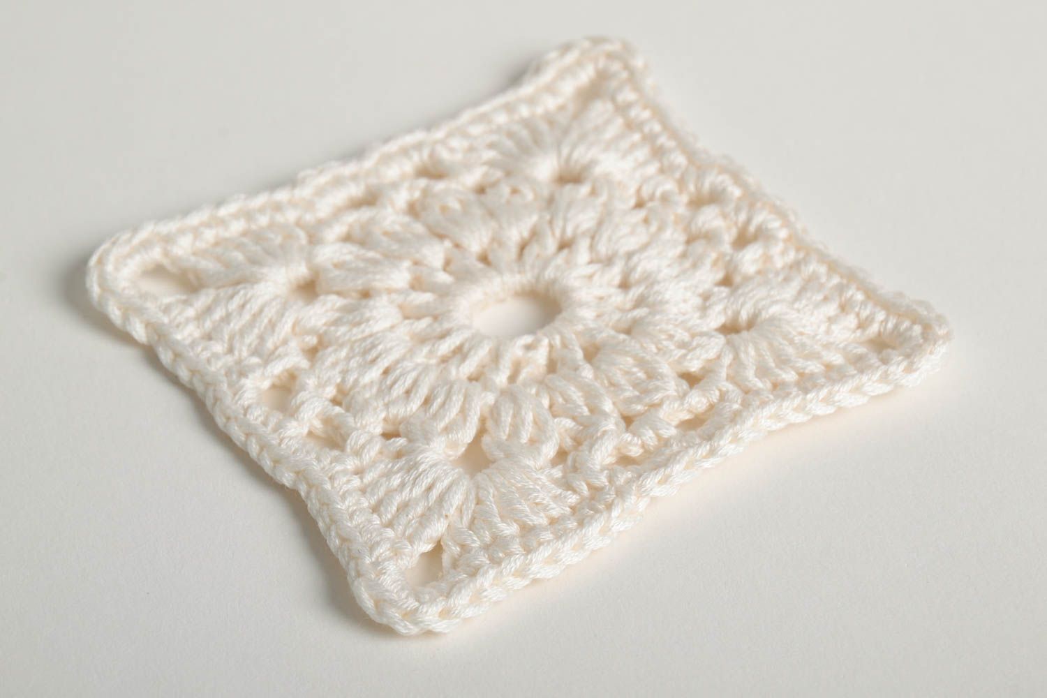 Dessous-de-verre fait main Déco cuisine tricot crochet Accessoire cuisine coton photo 3