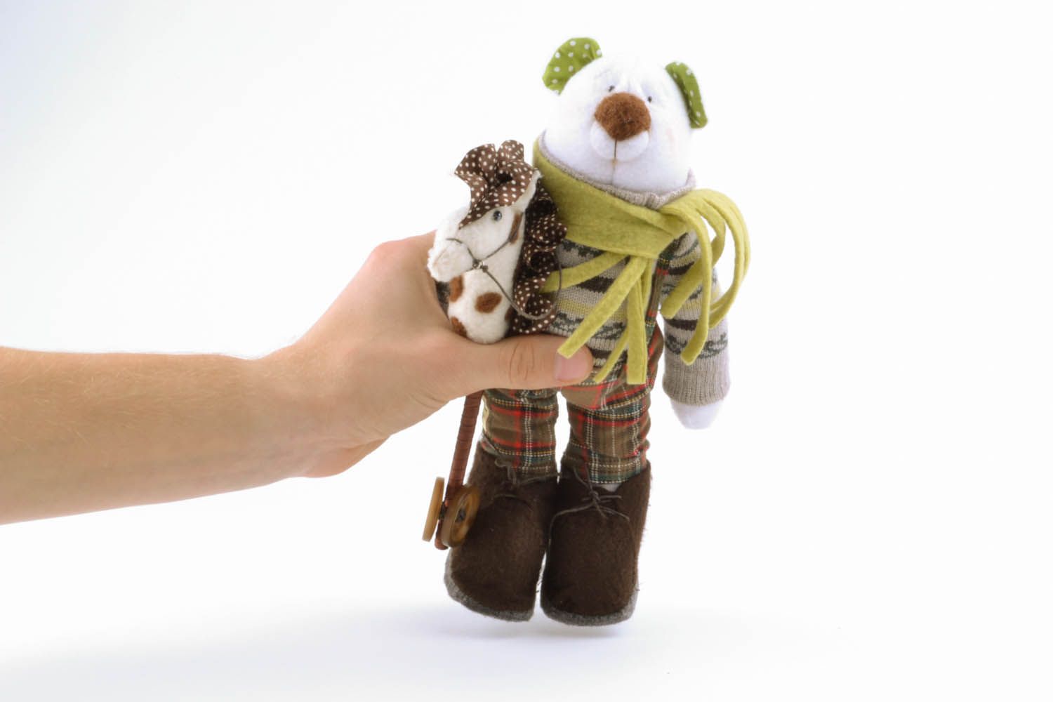 Soft interior toy Alps Gentleman photo 2