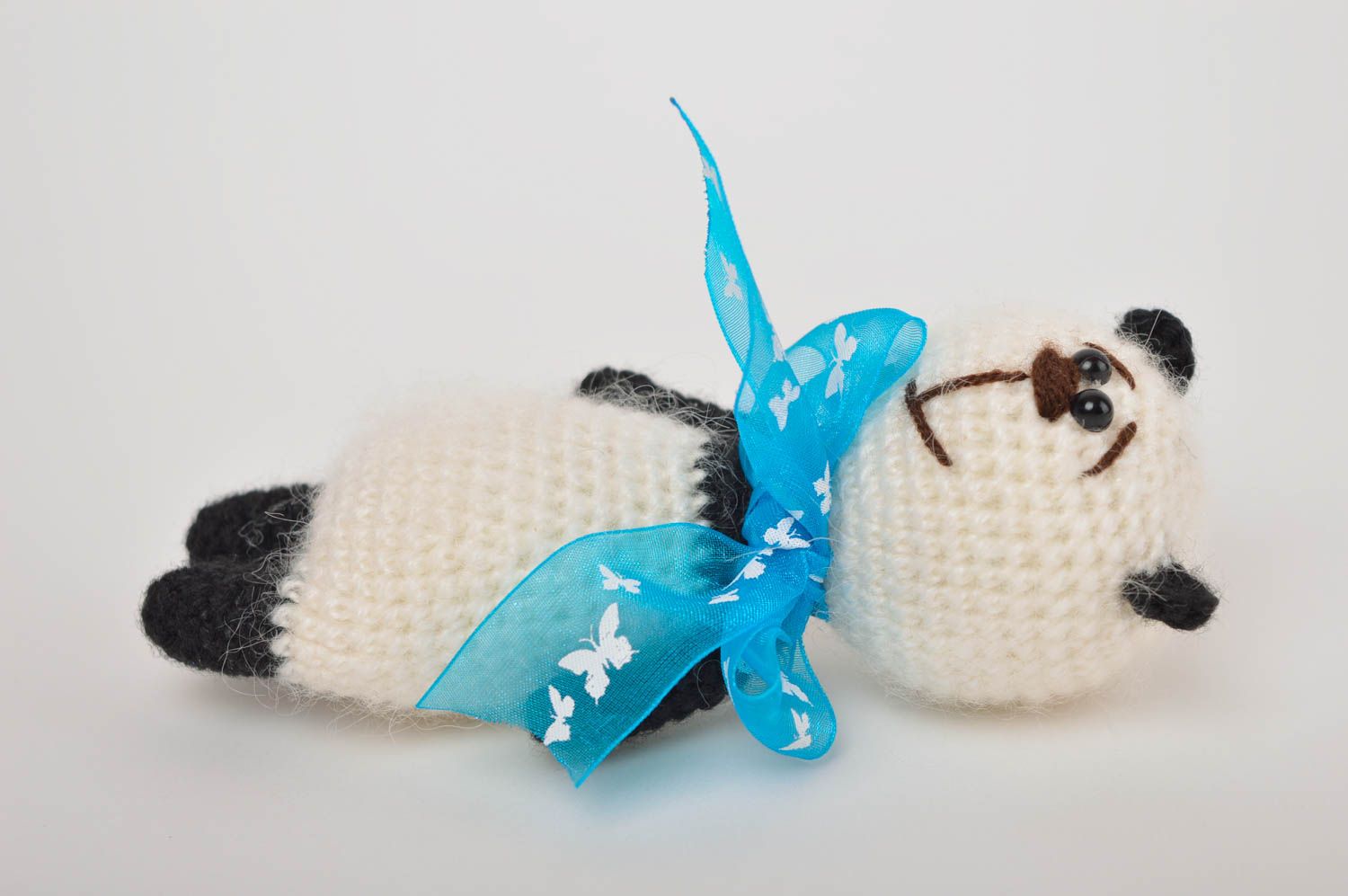 Juguete artesanal tejido peluche para niños regalo original para niño Animalito foto 4