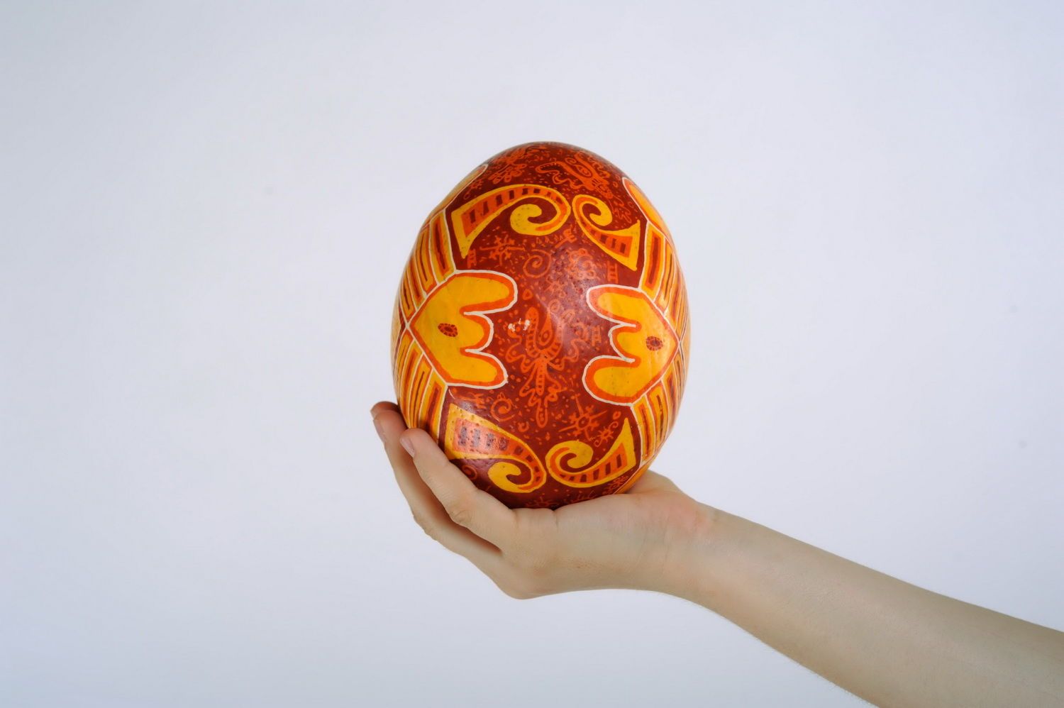 Huevo de avastruz de Pascua Árbol de la vida foto 3