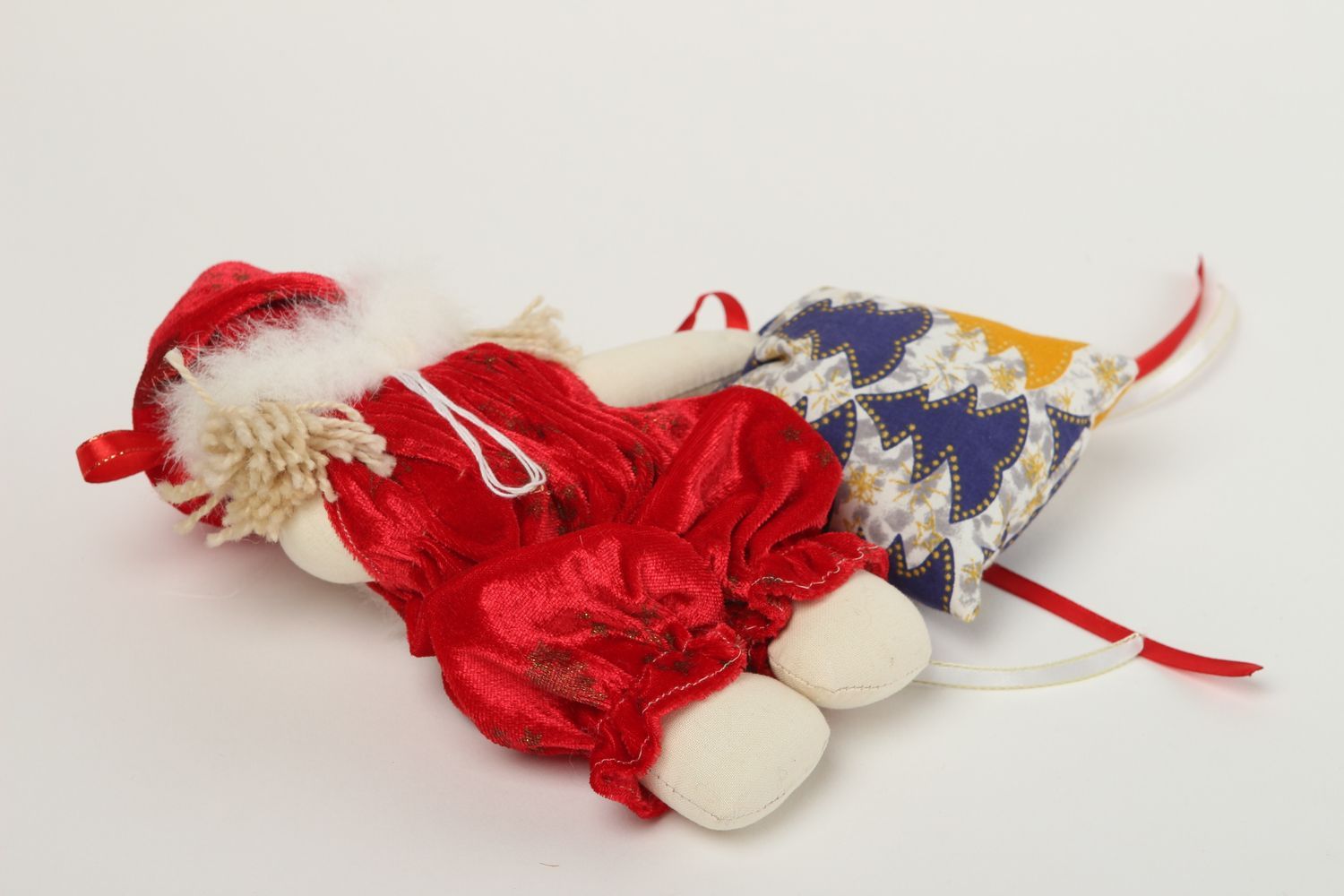 Handmade schöne Designer Puppe Stoff Spielzeug Puppe Zwerg für Weihnachten  foto 4