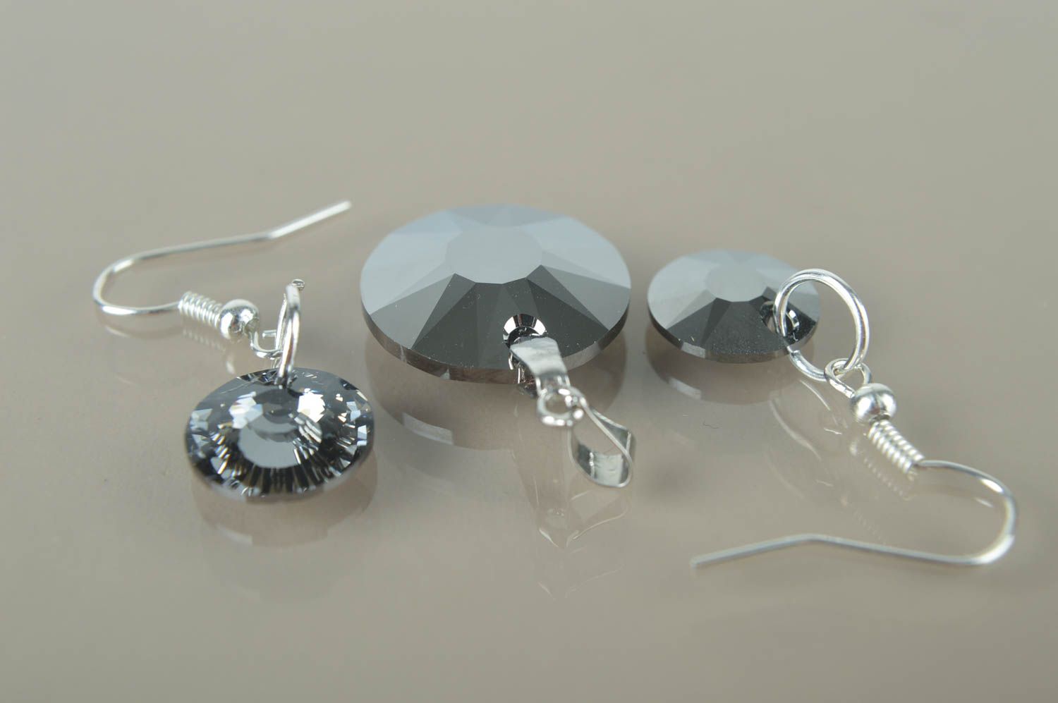 Schmuck Set handmade Anhänger für Halsketten Schmuck Ohrringe Mode Accessoires  foto 5
