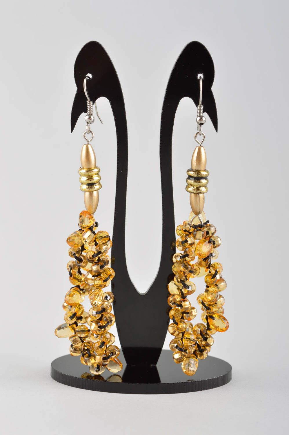 Schöne Ohrringe grelle handgemachte Ohrringe tolle Geschenk Idee für Frauen foto 2